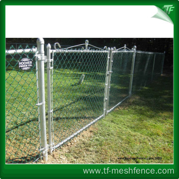 PVC coated black fence panel